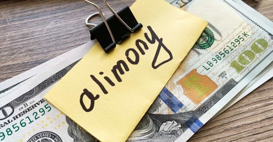 Alimony money